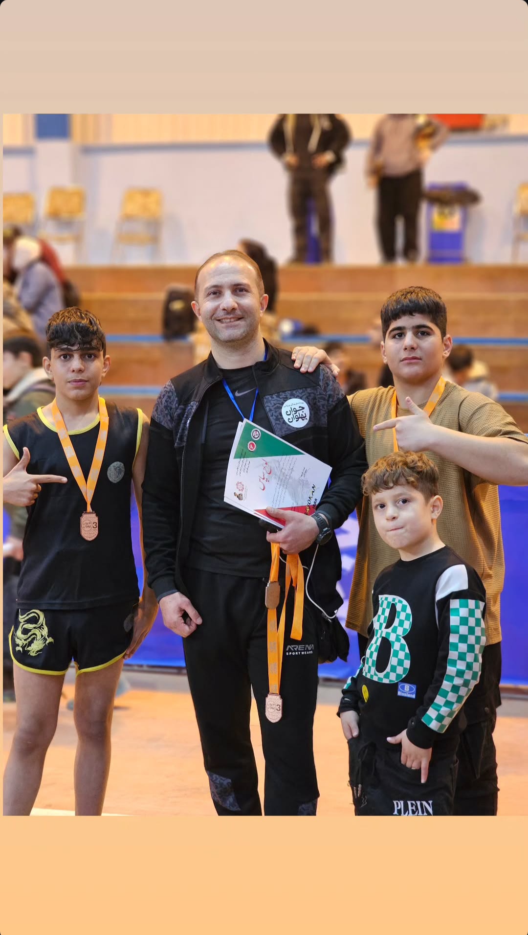 محمد دارابی مربی وشو ساندا